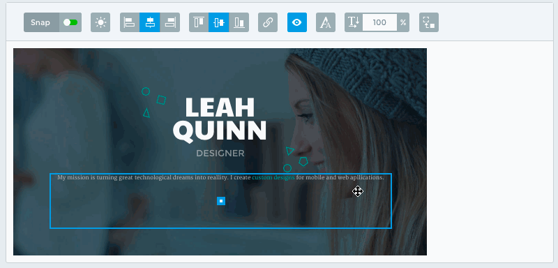 Font size modifier