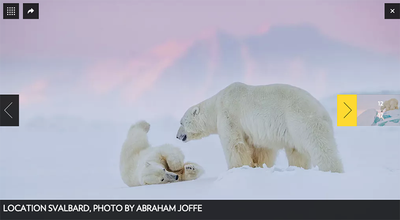  Control deslizante de National Geographic