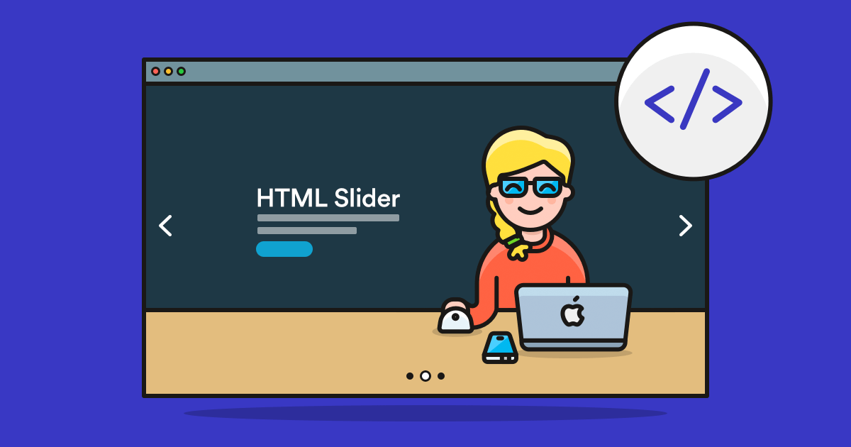 html slider image