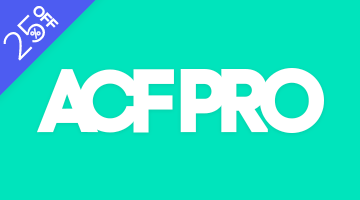 wordpress black friday advanced custom fields