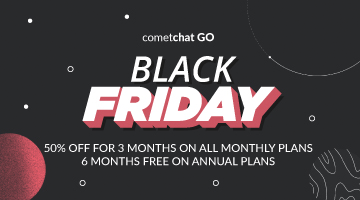 wordpress black friday cometchat go