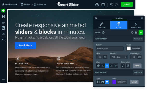 Smart Slider 3 - Free WordPress Plugin