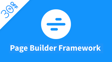 page builder framework deal