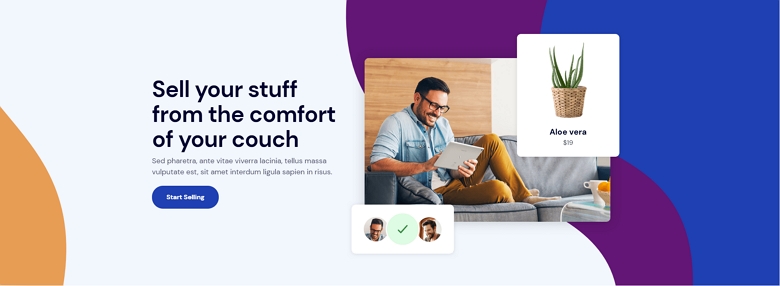 Marketplace free slider template