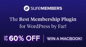 SureMembers WordPress Black Friday deal 2022