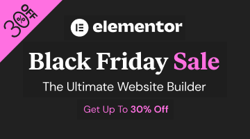 Elementor Black Friday WordPress deal 2022